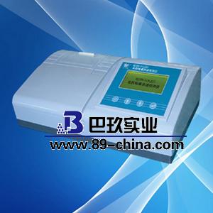 配置： * 微量振蕩器1臺 * 超聲提取儀1臺 * 水浴鍋1臺 * 樣品前處理器具1套 * 微機接口和數(shù)據(jù)處理軟件1套 * 內(nèi)置微型打印機 * 試劑1套（500次）