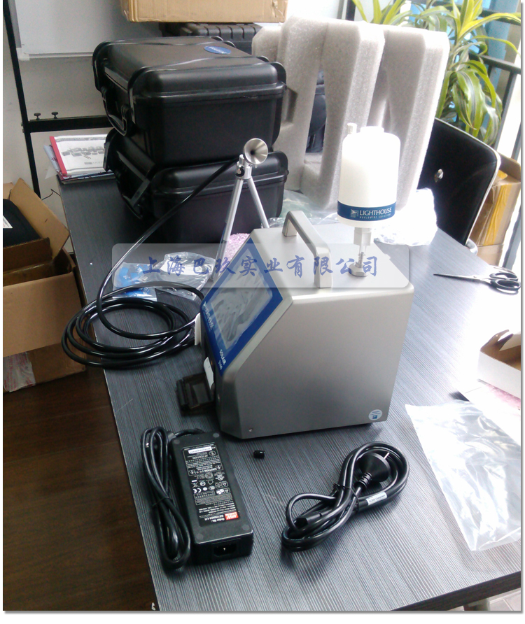萊特浩斯空氣激光微粒計數(shù)器Solair3350 Solair5350便攜式空氣粒子計數(shù)器實拍