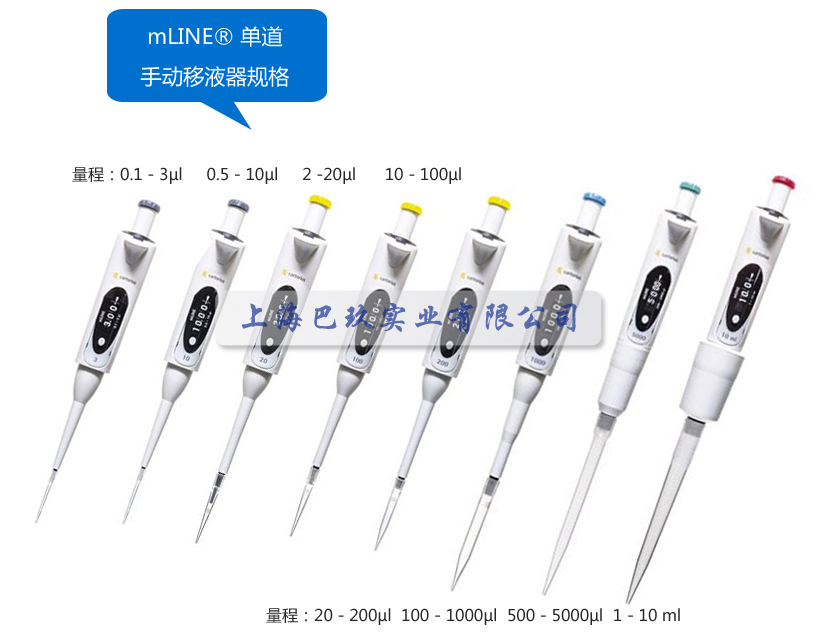 賽多利斯mLINE?手動(dòng)整支消毒移液器展示