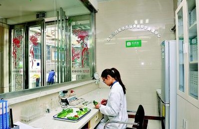 金華82家農(nóng)貿(mào)市場(chǎng)都有快速檢測(cè)室