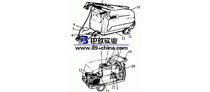 高壓清洗機(jī)結(jié)構(gòu)